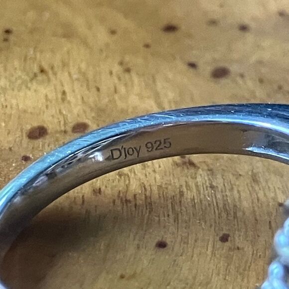 Artistic Natural Red Garnet Sterling Silver Cocktail Ring Size 6 - Picture 6 of 9